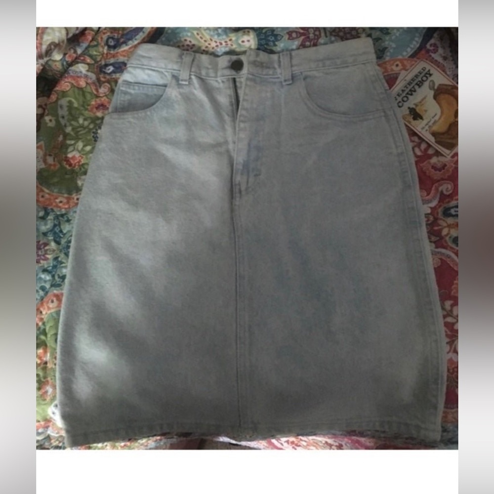 Vintage Denim Skirt